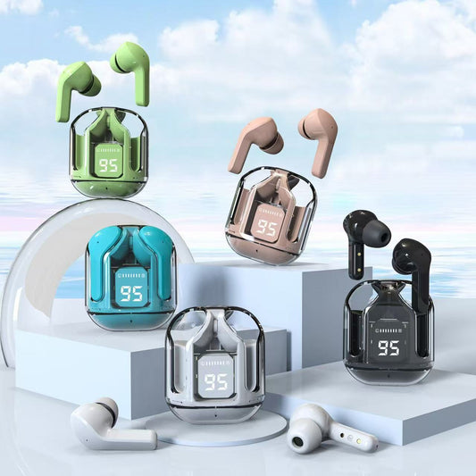 🎧Transparent Digital Display Bluetooth Headset📶