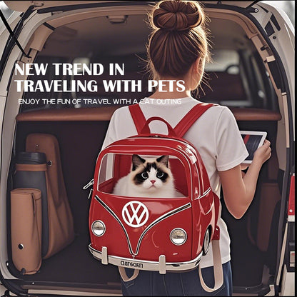 🔥New product hot sale 50%✨VW Bus Retro Pet Backpack | Exclusive Design